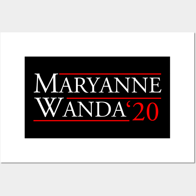 Maryanne and Wanda 2020 Wall Art by evermedia